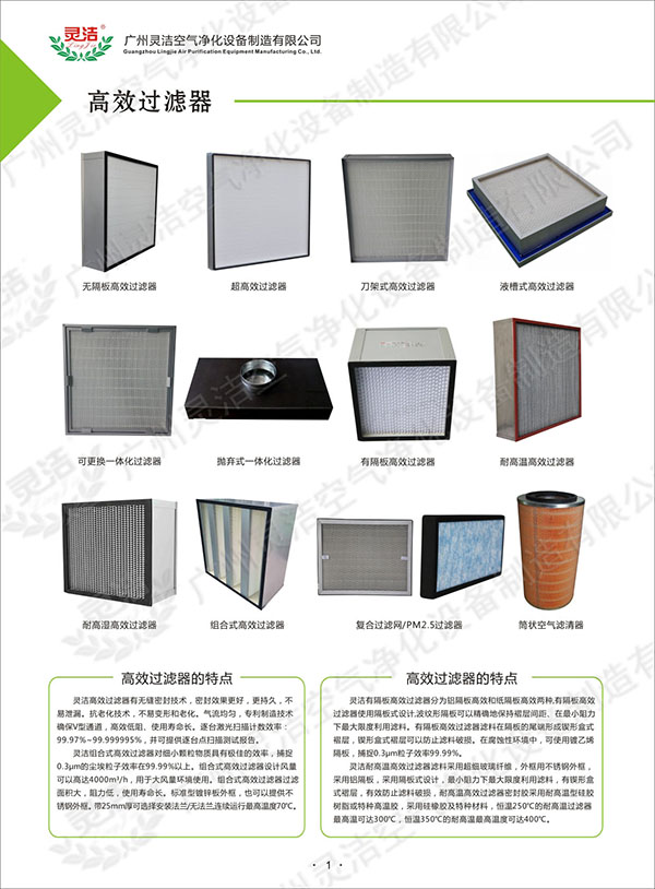 高效過濾器檢漏方(fāng)法有哪些