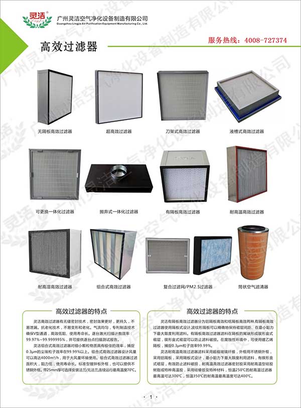 同樣的高效過濾器價格為何(hé)不一(yī)樣 同樣的高效過濾器價格為何不一樣